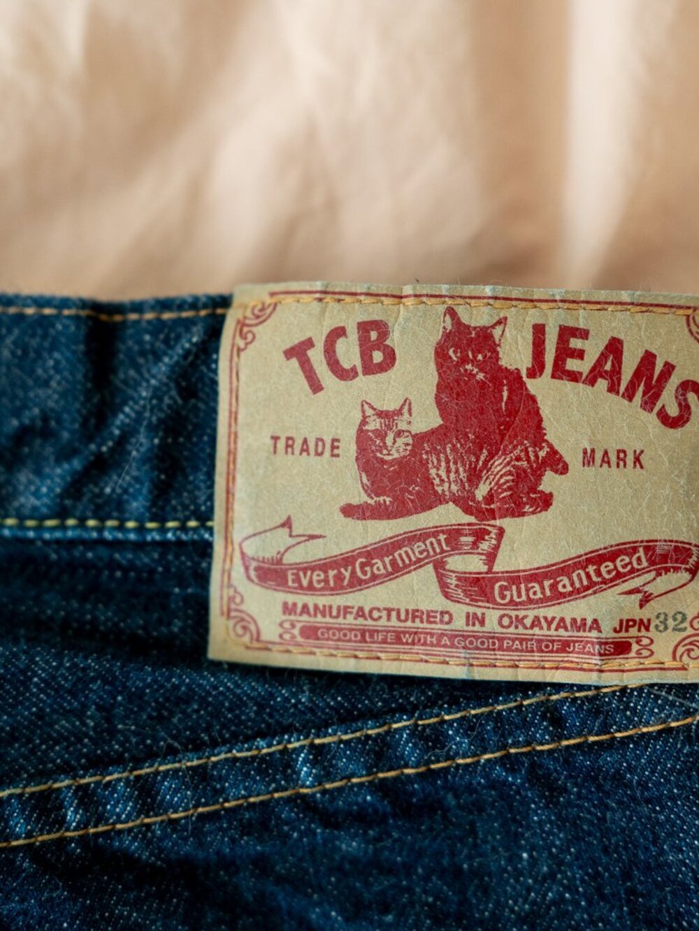TCB 50’s Jeans - Japanese Selvedge Denim 32x27 - Picture 5 of 14